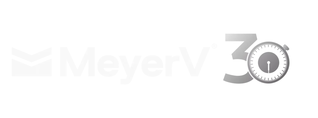 Logo conmemorativo del 30 aniversario de MeyerV