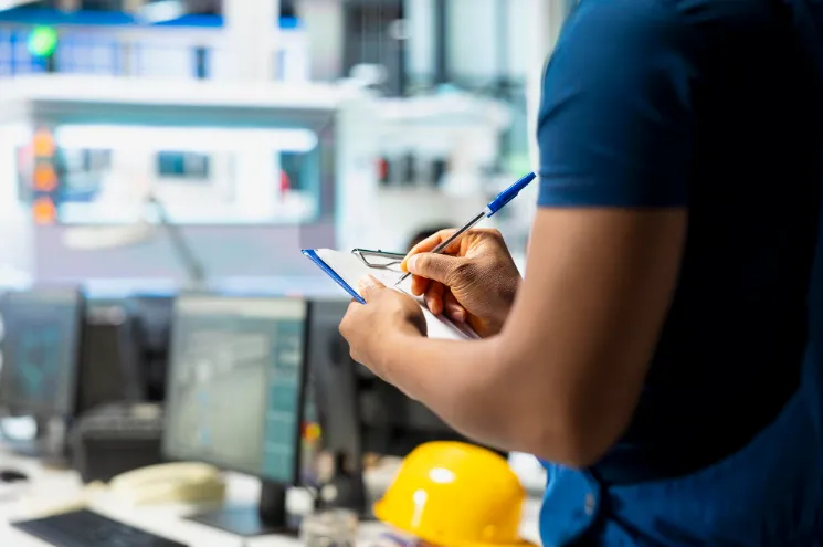 Servicios de calibración y metrología industrial hombre hacinedo inventario de procesos